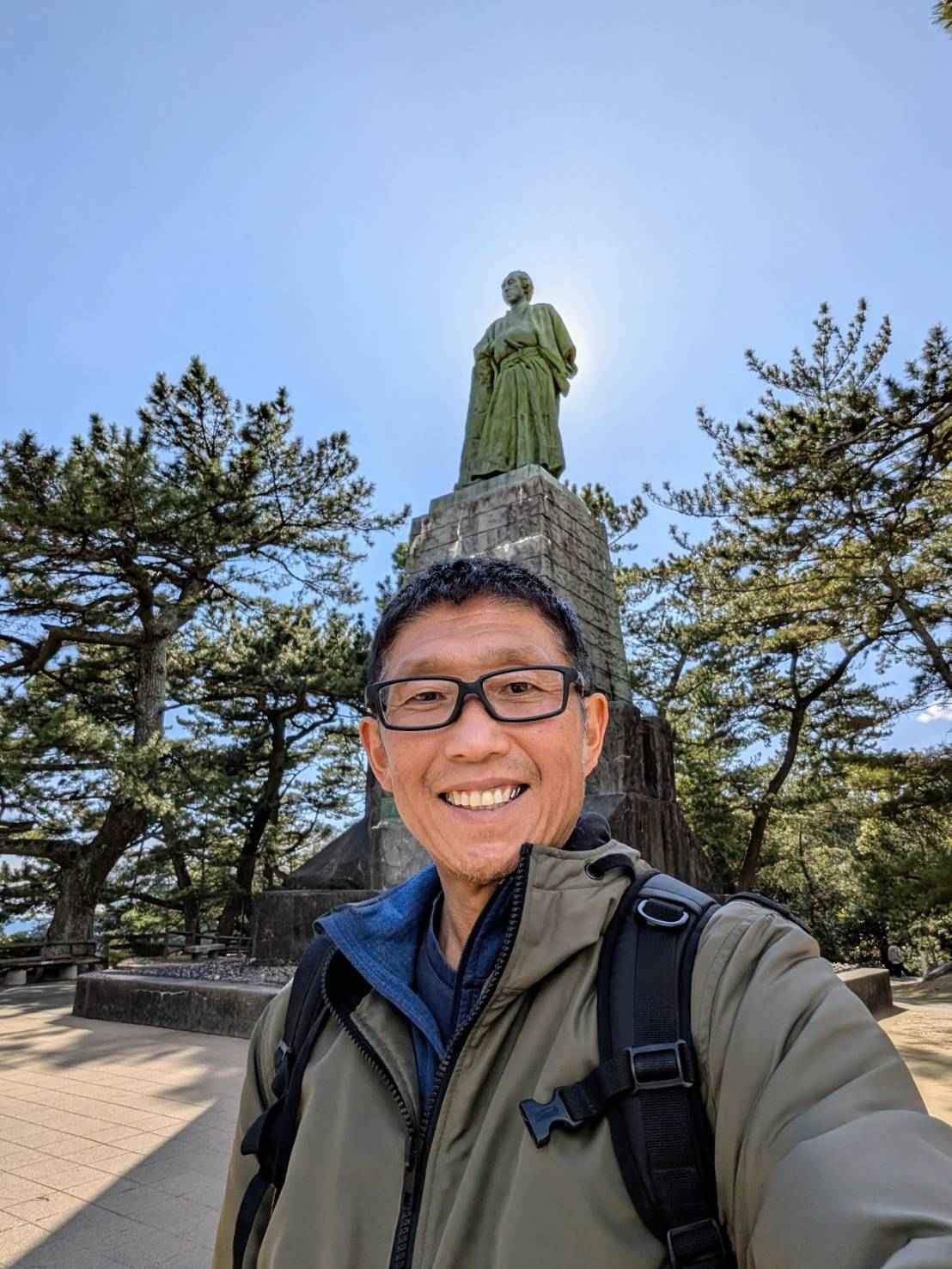 高知のシンボル、坂本龍馬