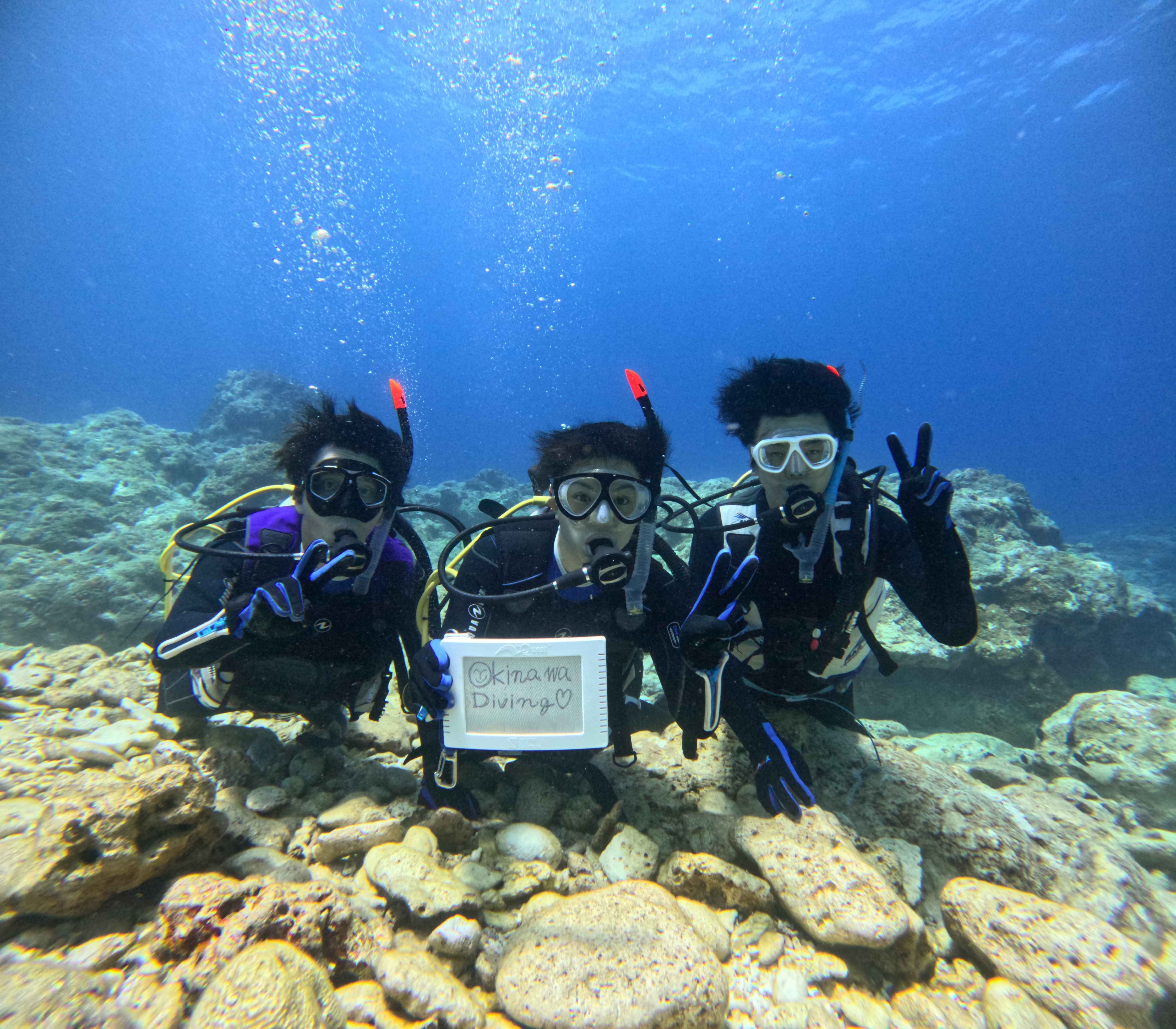 初めての方でも安心。慶良間の海で最高の水中デビューを楽しみましょう