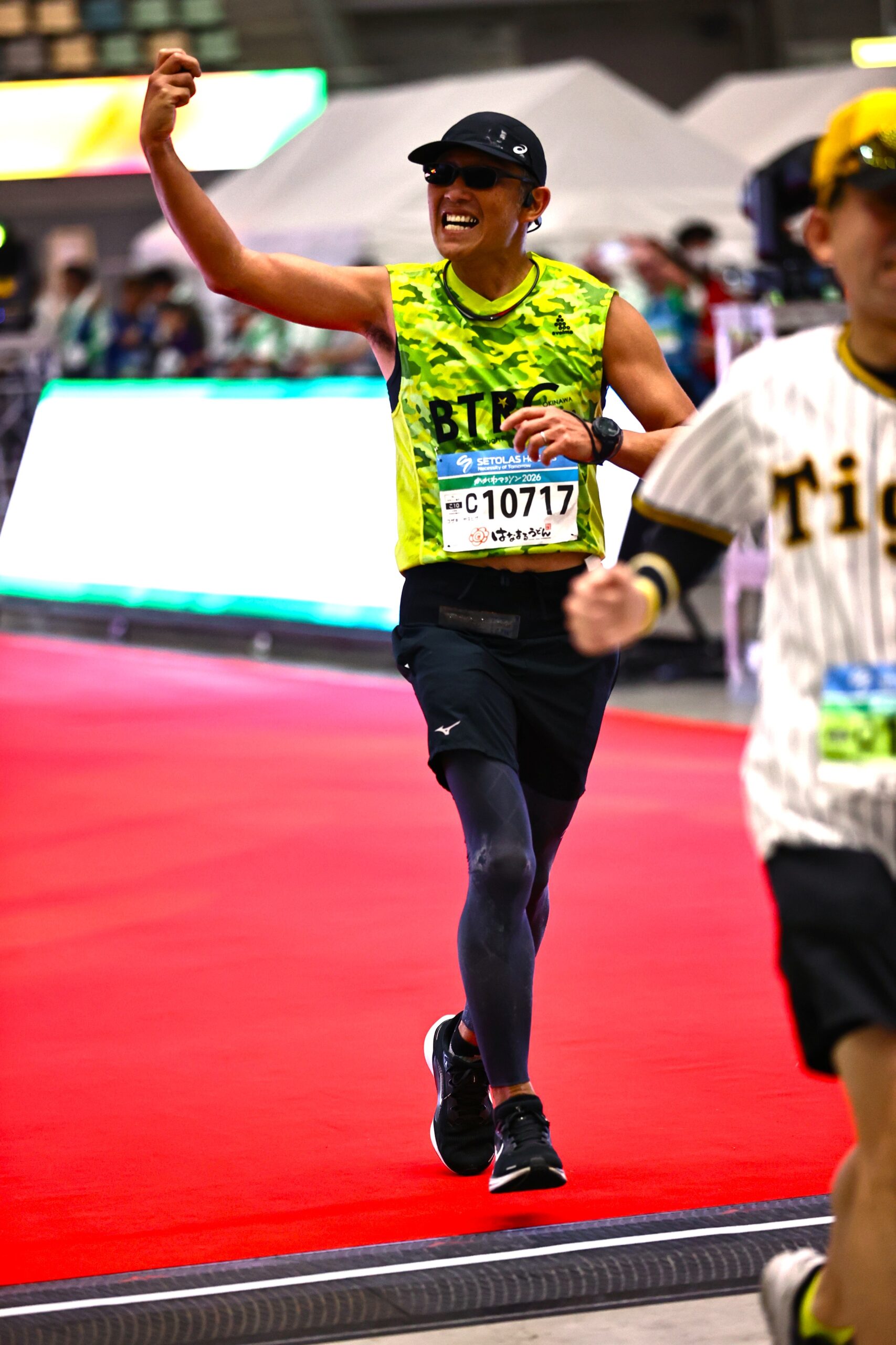 2026年、第1回かがわマラソンのゴール！次はファンランで楽しみたい！